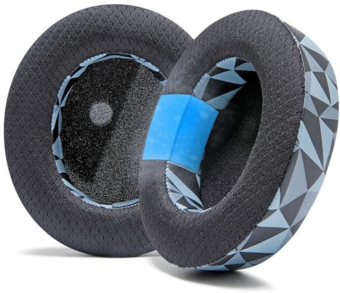 WC Freeze Stealth Pro – Kühlende Gel-Ohrpolster für Turtle Beach Stealth Pro von Wicked Cushions – Mehr Komfort, Haltbarkeit, Dicke und Schallisolierung für erstklassige Gaming-Sessions | Geo Grey
