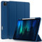 EasyAcc Cover Custodia Magnetica per iPad Pro 12,9 Pollici Modello 2022/2021/2020/2018, Ultra Sottile Smart Cover in Pelle (mare blu)
