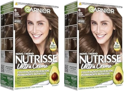Garnier Coloración Permanente, Castaño medio, 1 Unidad (Paquete de 2)