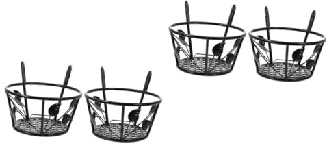 2 Stück Eisen-Blumenständer, Wand-Pflanzgefäße, Metallgeländer, Pflanzgefäße, quadratische Regale, dekorative Vase, quadratische Töpfe für Pflanzen, hängender Pflanzkorb, Pflanzgefäß-Halter, für den