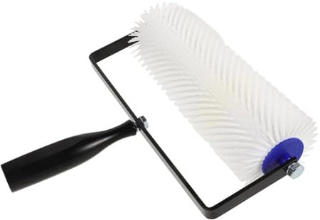 Yardenfun Stachelwalze Für Selbstnivellierenden Estrich Latexbodenwalze Mit Nadeln Entschäumerwerkzeug Für Farbverlegung Selbstnivellierende Bodenwalze Mit Stacheln Estrichwalzen Für