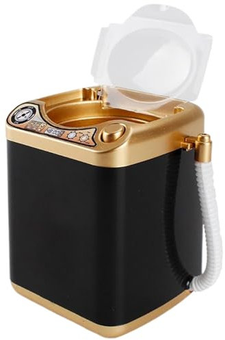 MAQUEUR SPONGE Cleaner Machine 4 x 3 x 3 Automatic Mini Beauty Blender Blender Foreated Beauty Cleaner Cute Making Up Up Makeup Sponge, Powder Puffs, pas de batterie.