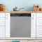 Grey Dishwasher Magnet Cover for Door Front, Large Metal Decorative Kitchen Dishwasher Panel Decal Refrigerator Magnetic Decor Sticker 58 x 66 CM
