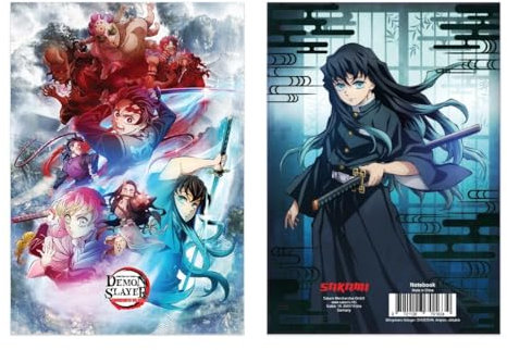 SAKAMI - Demon Slayer: Kimetsu no Yaiba - Notizbuch, Notebook - A5