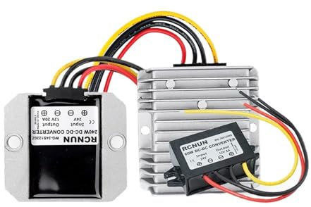 Convertidor de CC de 18-90V a 12V, 5A, 10A, 15A, 20A, regulador de Voltaje Reductor, 24V, 36V, 48V, 60V, 72V, Transformador, Fuente de alimentación for Coche(10A,48V(30-60V)_12V)
