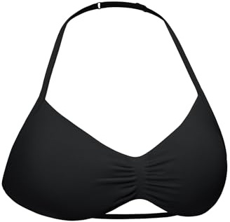 VOYJOY Impact Strappy Sports Bra Workout Bra for Women Black
