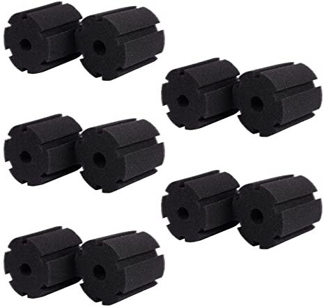 Uikdjgu 10X Replacement Sponge Filter for XY-380 Black