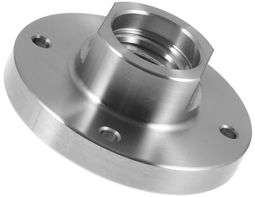 Mandril de Torno para Madera de Acero Brida Frontal de 3 Pulgadas