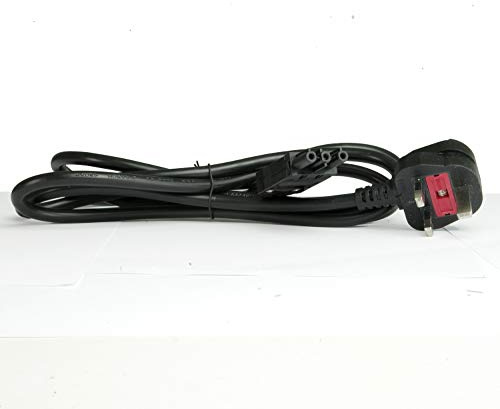 Allcam Office Link Commercial Grade 1-meter Female Power Cable/Start Lead with 13A-fused UK Plug
