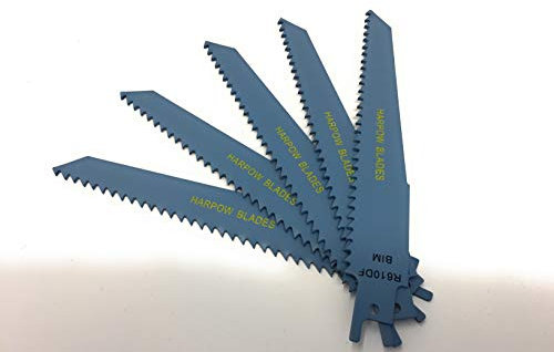 5 Stück Säbelsägeblätter für Holz und Metall | Sägeblätter für Bosch Festool Fein Makita | Bi-Metall | fuchsschwanz sägeblätter