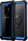 Cadorabo Custodia per Samsung Galaxy S9 PLUS in BLU NERO - 2-in-1 Cover con Bordo Silicone TPU e Schiena Acrilico - Back Hard Case Bumper Antiurto Guscio