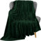 Utopia Bedding Couverture Polaire [152x127 cm, Vert forêt] Plaid pour Lits, Canapés, Chaises et Divans - 300 GSM Couverture Chaude, Douce et Épaisse pour Toutes Les Saisons