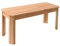 Krok Wood Sitzbank aus Massivholz in Buche (Berlin 94x35x45 cm)