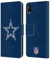 Head Case Designs Licenciado Oficialmente NFL Claro Logotipo de Dallas Cowboys Carcasa de Cuero Tipo Libro Compatible con Apple iPhone XR