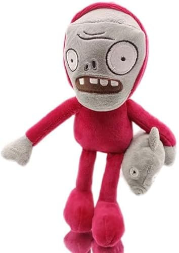 PVZ Peluche toys-vieni con 50 adesivi pc, figura PVZ Peluche giocattoli farciti, Zombie di PVZ giocattoli farciti (Delfino zombie)