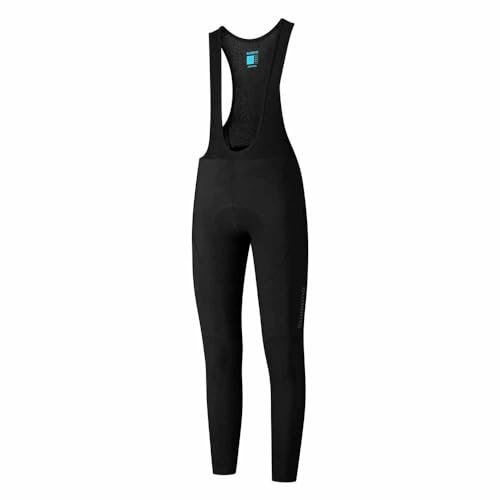 SHIMANO Unisex Element Bib Tights W/O Chamois Trägerhose, Schwarz, XL