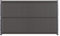 DECKLINEA Kit Occultation Bois Composite - Gris Anthracite - Hauteur : 153 cm - AKIDO - Lattes Pleines Résistantes - Montage Facile - Haute Resistance - 3 Couleurs Disponibles