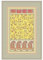 Bassetti Genova Plaid aus 100% Baumwolle in der Farbe Gelb Y1, Maße: 135x190 cm - 9321948