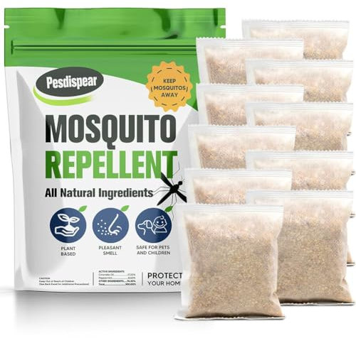 Pesdispear Mosquito Repellent, Anti Mosquito Bits Better Choise to Fly Trap Flying Trap 10 Packs