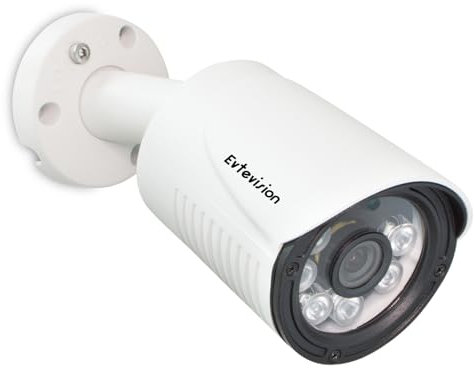 Evtevision 5MP Sicherheitskamera AHD/TVI/CVI/CVBS 4-in-1 Aussen Kabelgebunden Überwachungskamera, IP66 Wetterfest Analog für Innen und Außen, 30m klare IR Nachtsicht(KEIN Adapter)