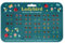Marienkäfer Ohrringe zum Aufkleben (30 Paar), Kunststoff, selbstklebend