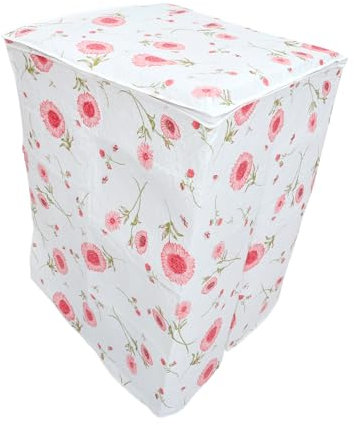 Beatifufu Housse de pour machine à laver tapis imperméable et anti-poussière housse de solaire pour lave-linge matériau PEVA robuste