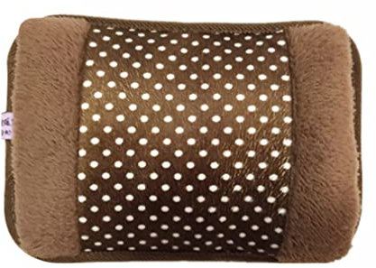 Winter Electric Hot Water Bottles Rechargeable Hot Water Bag Heated Water Bag with Flannel Cover.