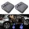 yufana 2 Stücke Autotür Willkommenslicht, Auto tür LED Logo Projektor Licht, LED Türprojektoren, Welcome Light (Schwarz335)