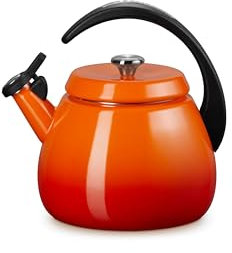 Le Creuset Enamel on Steel Cloche Kettle, 2.2 qt., Flame