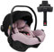 Avionaut Pixel Pro 2.0 C Babyschale – Pink – Leichtester Kindersitz (0–13 kg, 40–86 cm) – Ergonomisch & AGR-zertifiziert und Base Dock 2.0