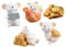 Toddmomy Charming Mouse Resin Figurine for Miniature Landscape Decoration Amusing Desk Ornament for Living Room 5-Piece Set Pattern Random Style