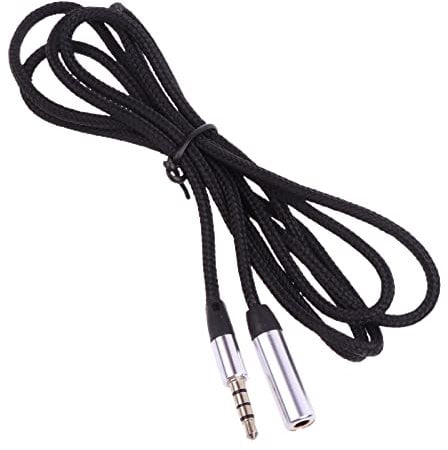 MISUVRSE 3.5 Mm Headphone Extension Cable 4-Pole Male To Female Headset Extension Cable Cord For Phones Gaming Headsets