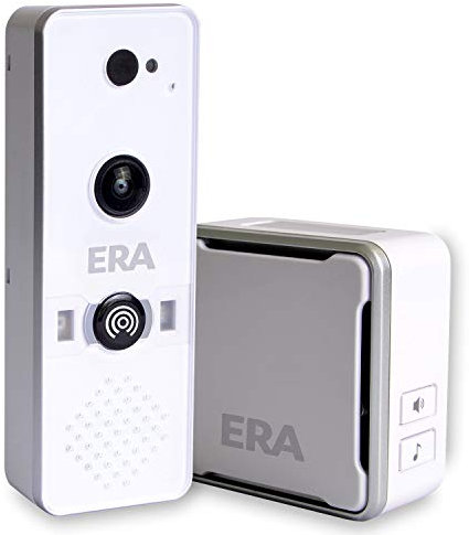 ERA DoorCam Smart Home WiFi Video Doorbell, White
