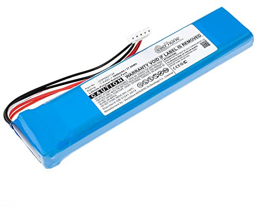 cellePhone Batterie Li-Polymer Compatible avec JBL Xtreme (Remplacement pour GSP0931134) - 5000mAh / 7,4V