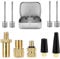 DDUO Bike Valve Adapter DV AV SV Converter, Ball Pump Needle, Inflation Needle, Air Pump Needle Set for All Bicycle and Sports Ball Pump