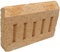 Vintage Decor ® Fireclay Coalsaver Fire Brick Set- Side & Back Bricks, Coal, Log Saver for Wood Burner Fire, use Less Fuel Increase Heat Output (10 inch Back Brick)