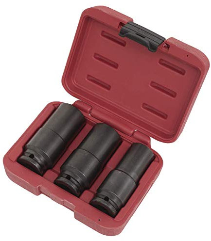 Sealey SX319 3pc 1/2Sq Drive Weighted Impact Socket Set