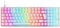 Mars Gaming Teclado MECANICO Compacto Completo PBT MKULTRA White Teclas PBT Pudding Full RGB Switch Marron OTEMU SQ