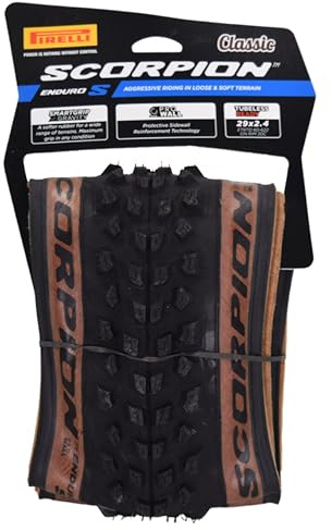 Pirelli Scorpion Enduro S ProWall Bike Tyre, 27.5 x 2.4, Black