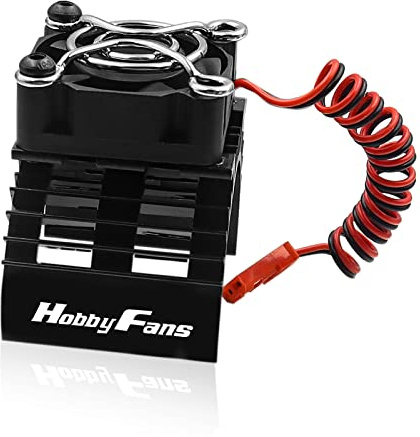 Hobby Fans RC Brushless Motor Kühlkörper 540 3650 3660 3670 Motor Kühlkörper mit Lüfter für 1/10 Traxxas Axial Tamiya RC Car Truck