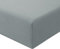 RUIKASI Spannbettlaken 90x190cm Grau Bettlaken - Oeko Tex Spannbetttuch 90x190 Bettbezug, Mikrofaser Betttuch Bett Laken Bezug 90 x 190 Hellgrau 30 cm Tiefe Tasche, Bed Fitted Sheet Bedsheet