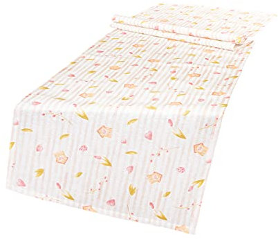 beties Piep 1x Tischläufer Tischband Tischroller zarte Sommer Frühlings-Deko ca. 40x145 cm