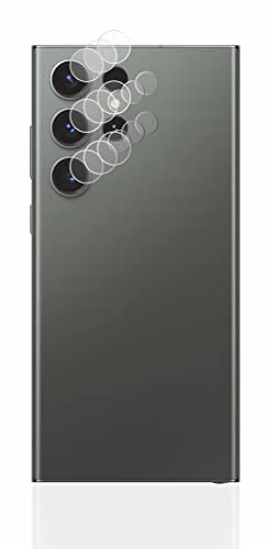 BROTECT (3 Stück Schutzglas für Samsung Galaxy S23 Ultra (NUR Kameraschutz) Schutzfolie Made in Germany Panzer Folie Glas Displayschutz [ 9H, Anti-Fingerprint]