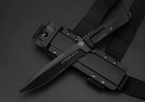 FARDEER Knife KJ4 Couteau à Outils de Camping en Plein air,Couteau de Survie Tranchant avec étui Full Tang Couteau de Ceinture