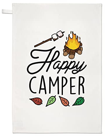 Happy Camper Geschirrtuch Geschirrtuch