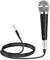 Micrófono Vocal Dinámico, Micrófono con Cable de 3M, Micrófono de Mano de Fidelidad Alta, Micrófono Modelo Cardioide para DVD/TV/Audio Karaoke, con Conexión Jack XLR 6,5mm y Botón On/Off (A)