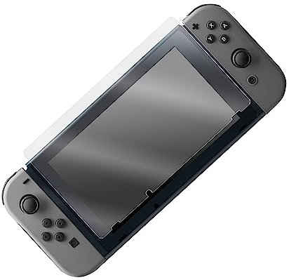 Kit Protezione Compatibile Switch con Vetro Temperato Cristal Case Gommini Tasti Silicon per Joycon Accessori 95609
