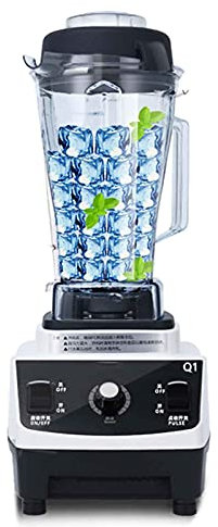 Frullatore professionale da banco, tritaghiaccio commerciale, macchina per frullati da 1500 W, macchina per la cottura a parete rotta, adatto per negozi di tè al latte, colazione/panetteria,