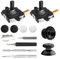 OLCLSS Joystick Replacement Kit for Oculus Quest 2 Controller, Accessories for Meta Quest 2 Controller (White-13-in-1)