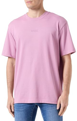 BOSS Men's Tee 10 T_Shirt, Light/Pastel Purple531,